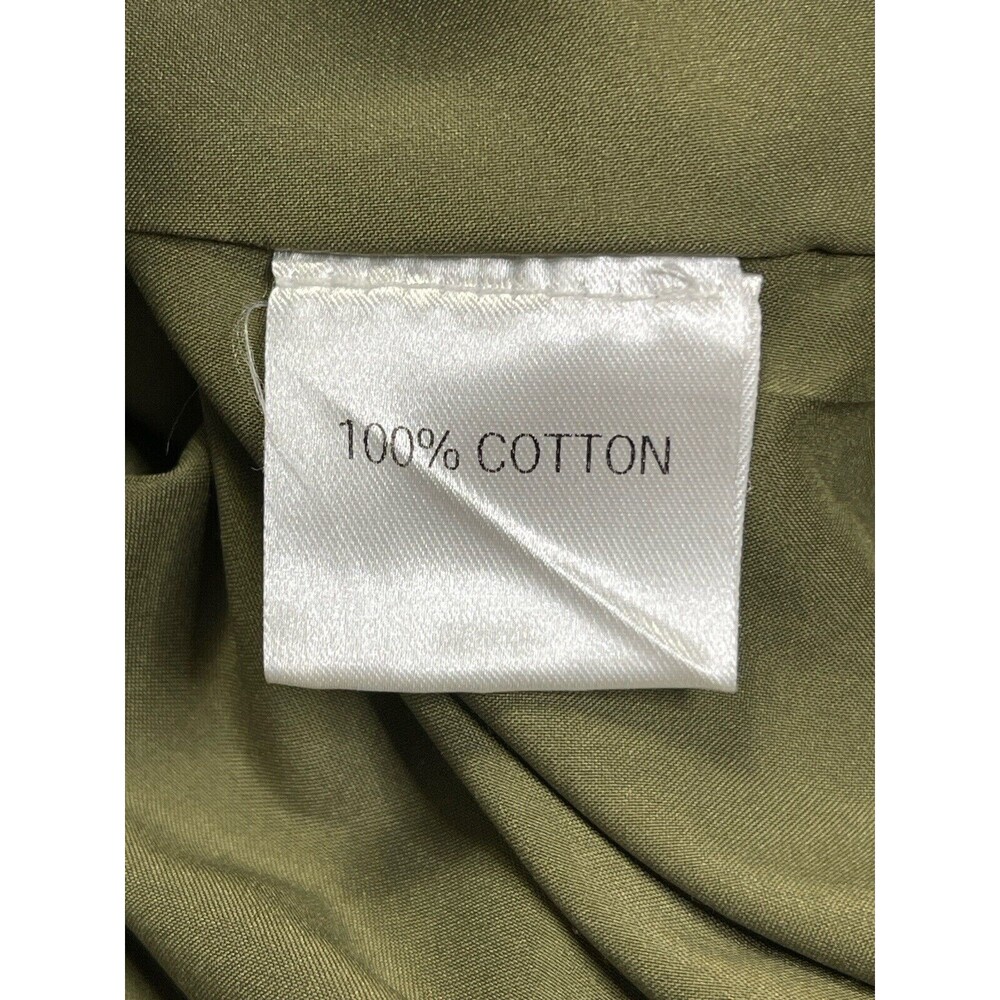 The Frankie Shop - Gathered Tiered Cotton-poplin Midi Dress. Size: S - Picture 6 of 6